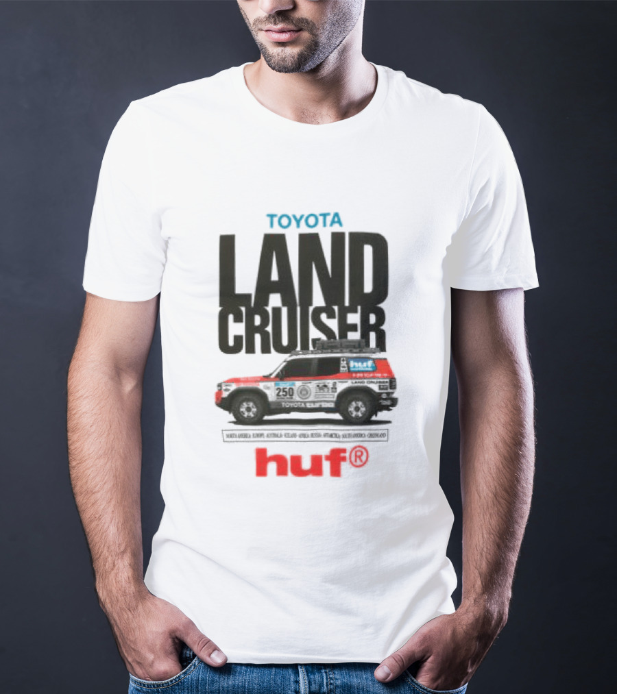 Huf X Toyota Land Cruiser Rally Huf Worldwide T-Shirt