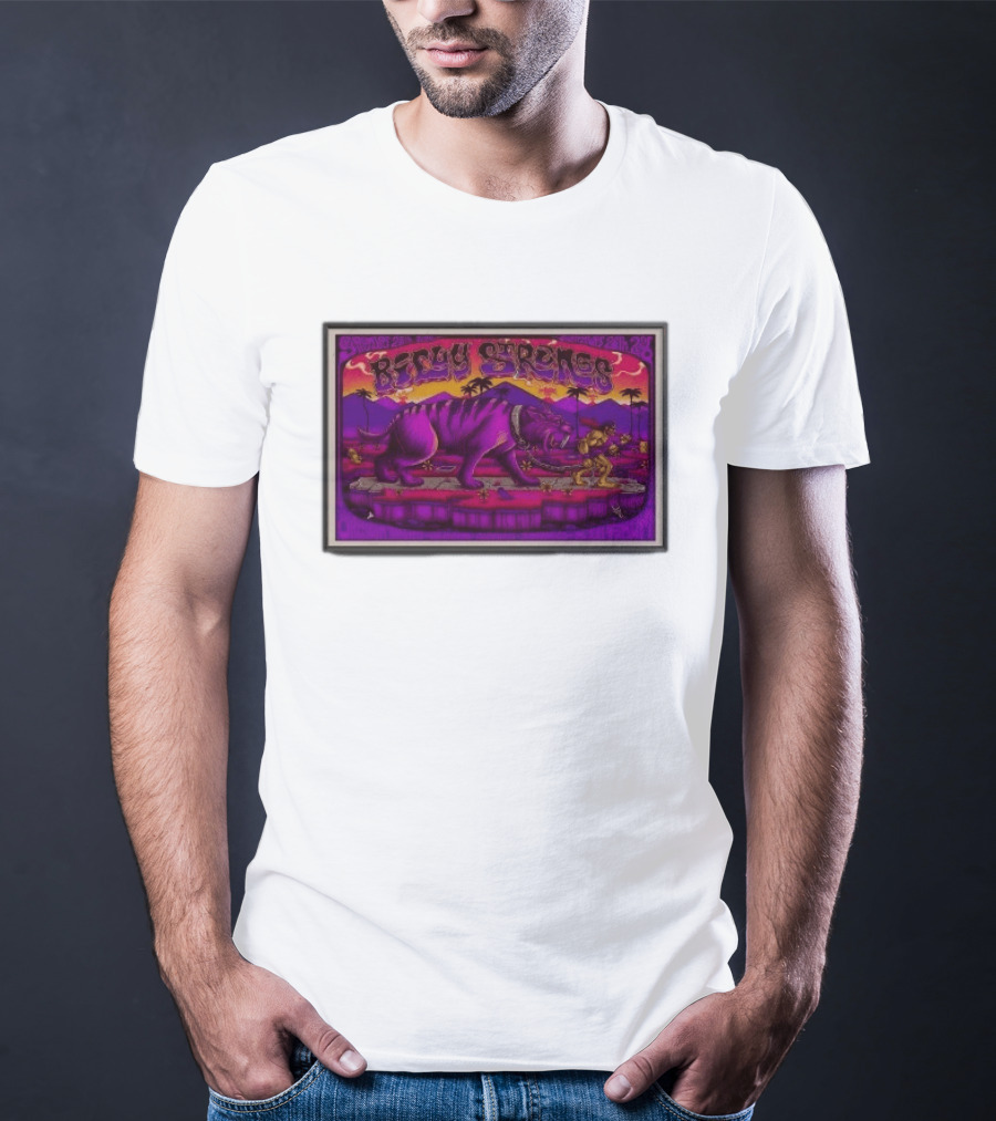 Billy Strings Tour 2026 Los Angeles Inglewood Purple Tiger T-Shirt