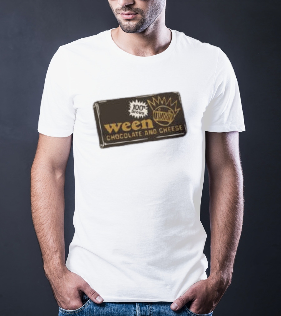 Ween Chocolate And Cheese 100% Brown T-Shirt
