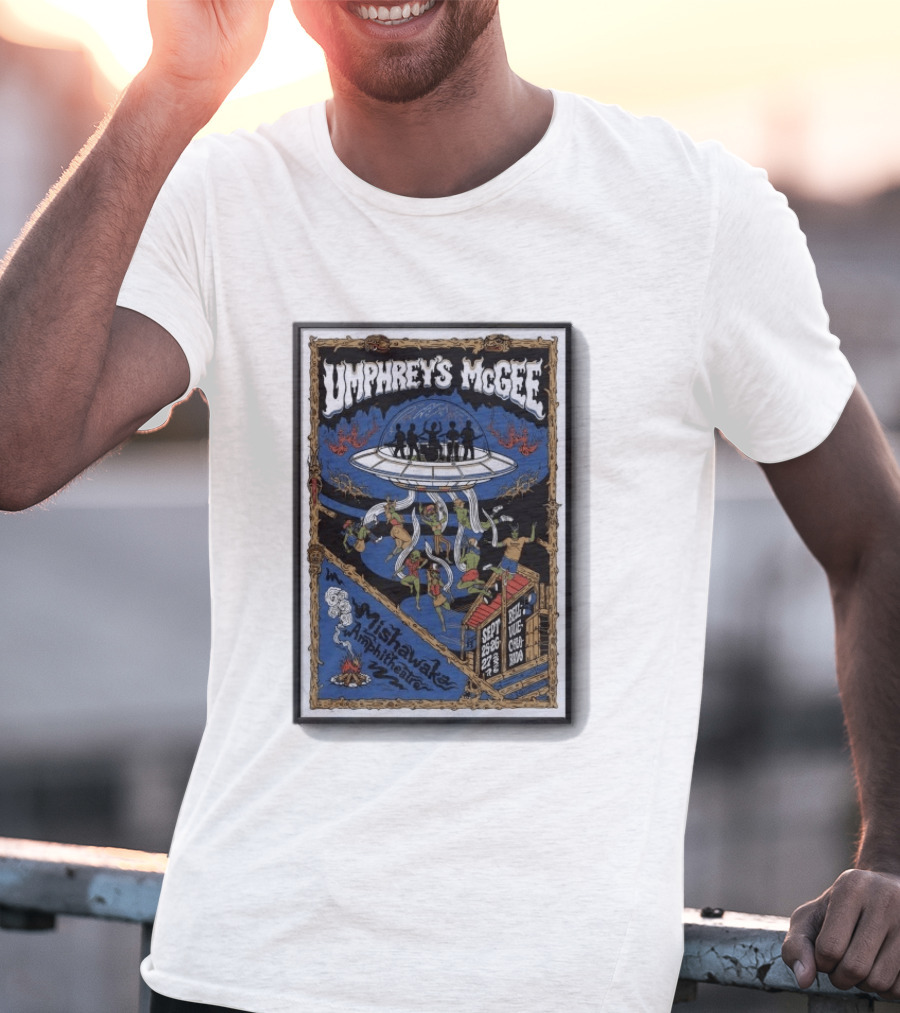 Umphrey's McGee Mishawaka Amphitheatre Tour 2026 SEPT 26 27 28 2026 T-Shirt