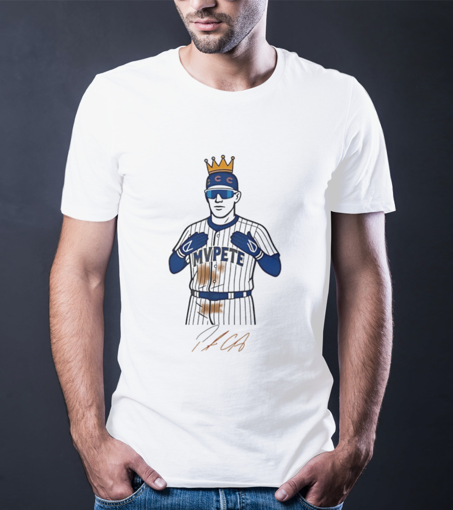 Pete Crow Armstrong MVPete King Cubs Baseball Fan T-Shirt