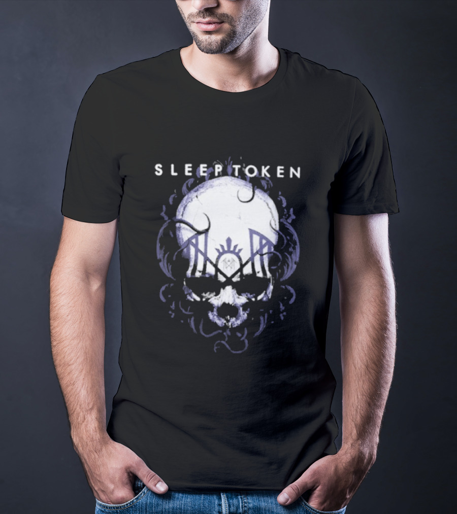 Sleep Token Skull With Crown And Mask T-Shirt