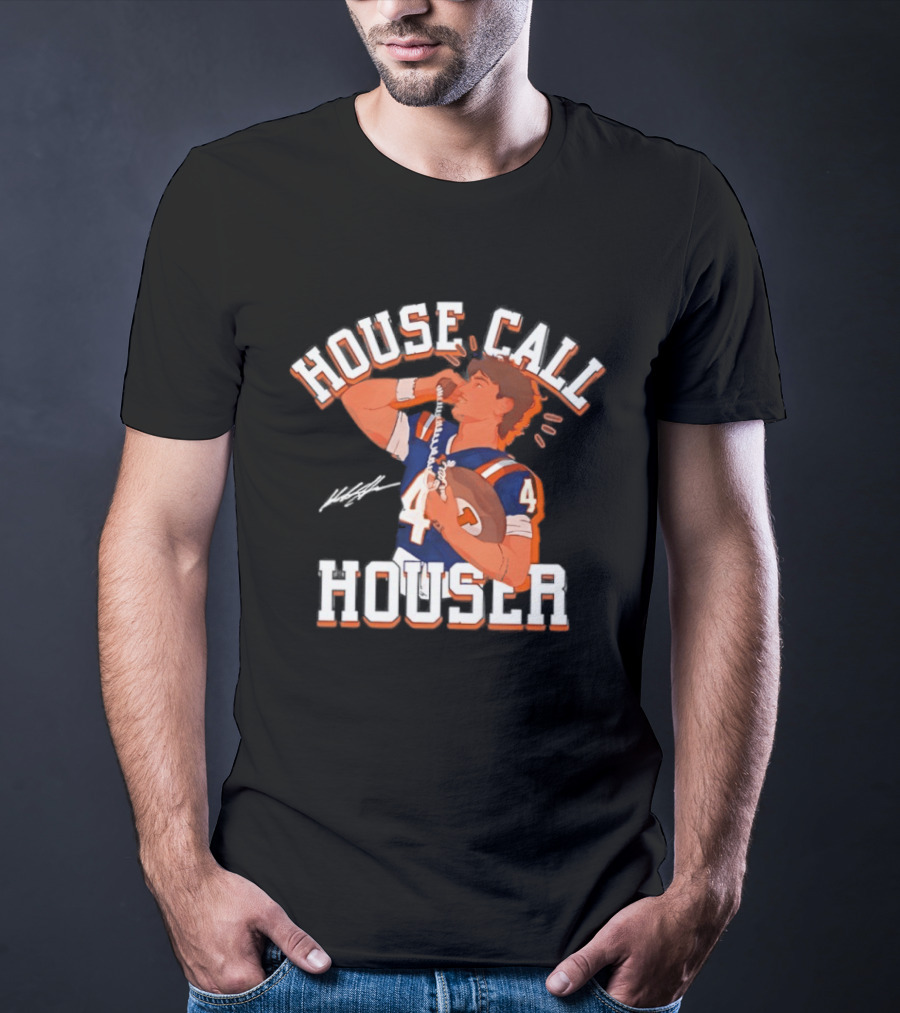 House Call Houser Illinois Fighting Illini Football T-Shirt