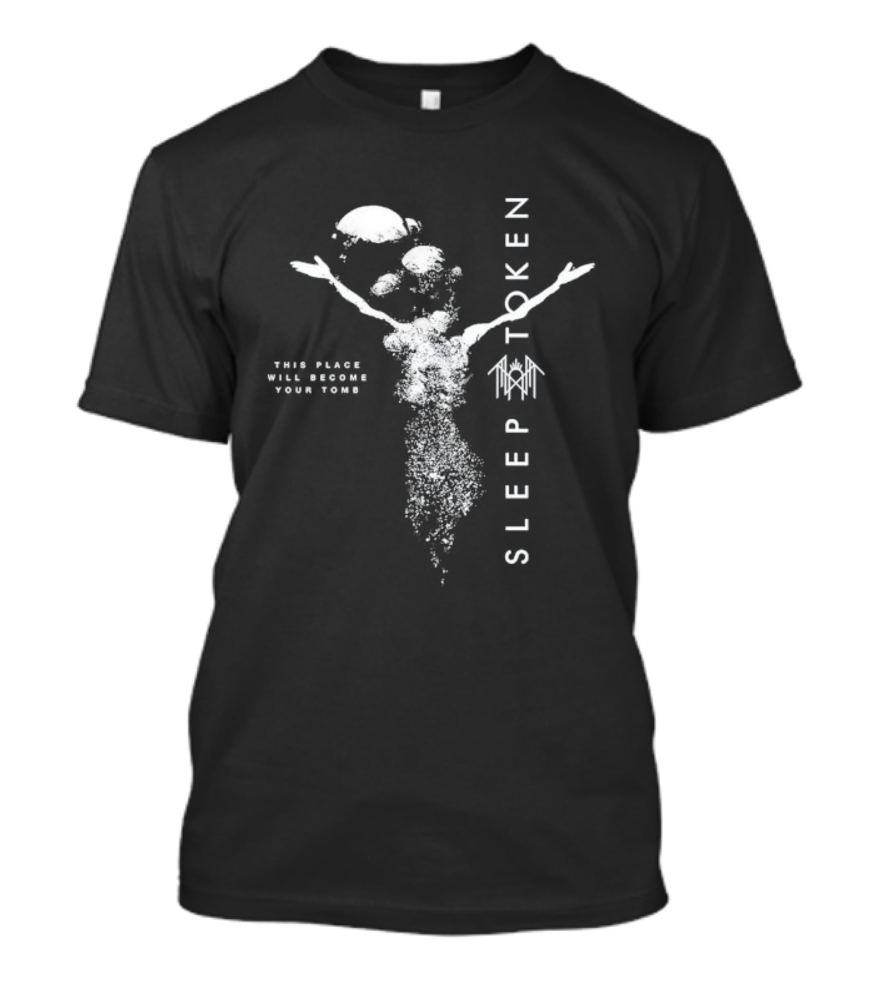 Sleep Token This Place Will Become Your Tomb Underwater Tomb Vertical Bubbles T-Shirt