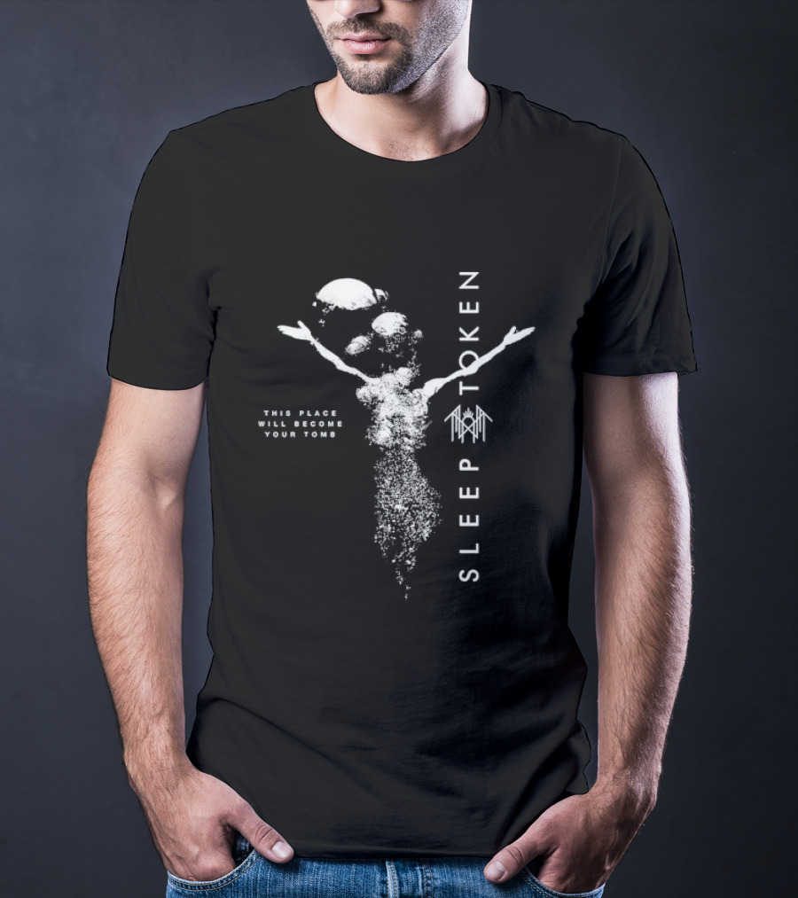 Sleep Token This Place Will Become Your Tomb Underwater Tomb Vertical Bubbles T-Shirt