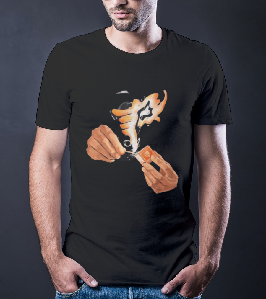 Strike And Ignite Phoenix Flare With Mystic Match Ignition T-Shirt