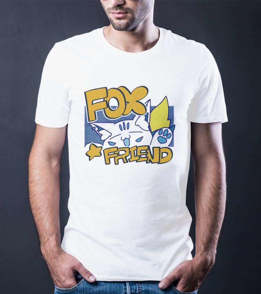 Shirakami Fubuki Fox Friend Anime Style Companion T-Shirt