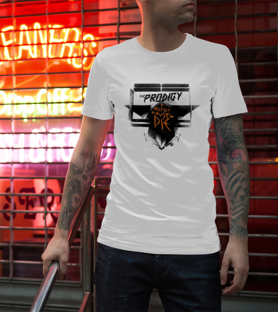 The Prodigy Invaders Must Die Album Cover T-Shirt