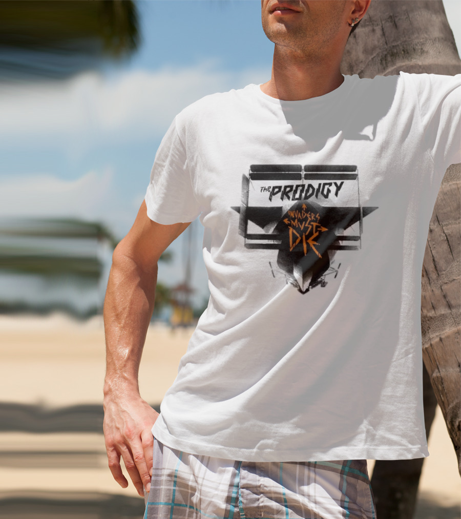 The Prodigy Invaders Must Die Album Cover T-Shirt
