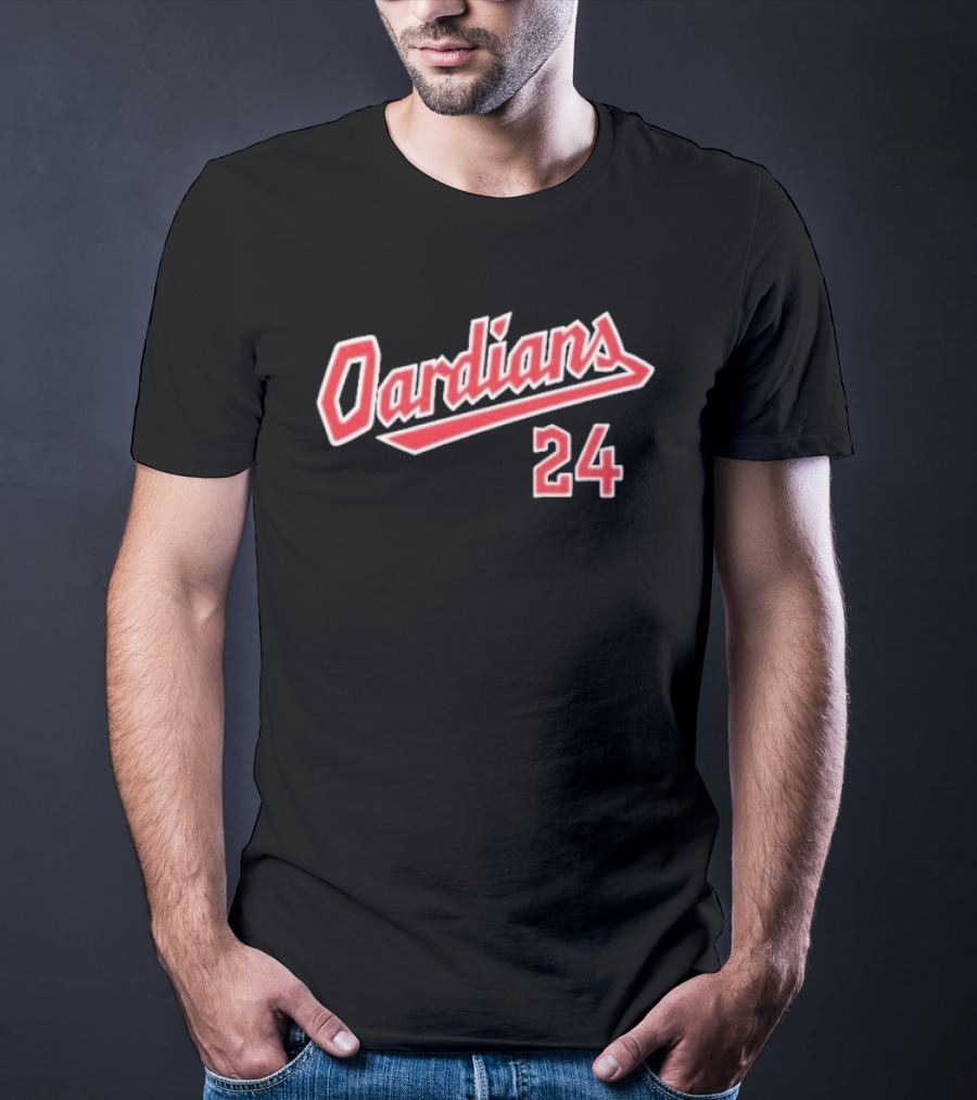 OAR Of A Revolution Oardians 24 Cleveland Guardians T-Shirt