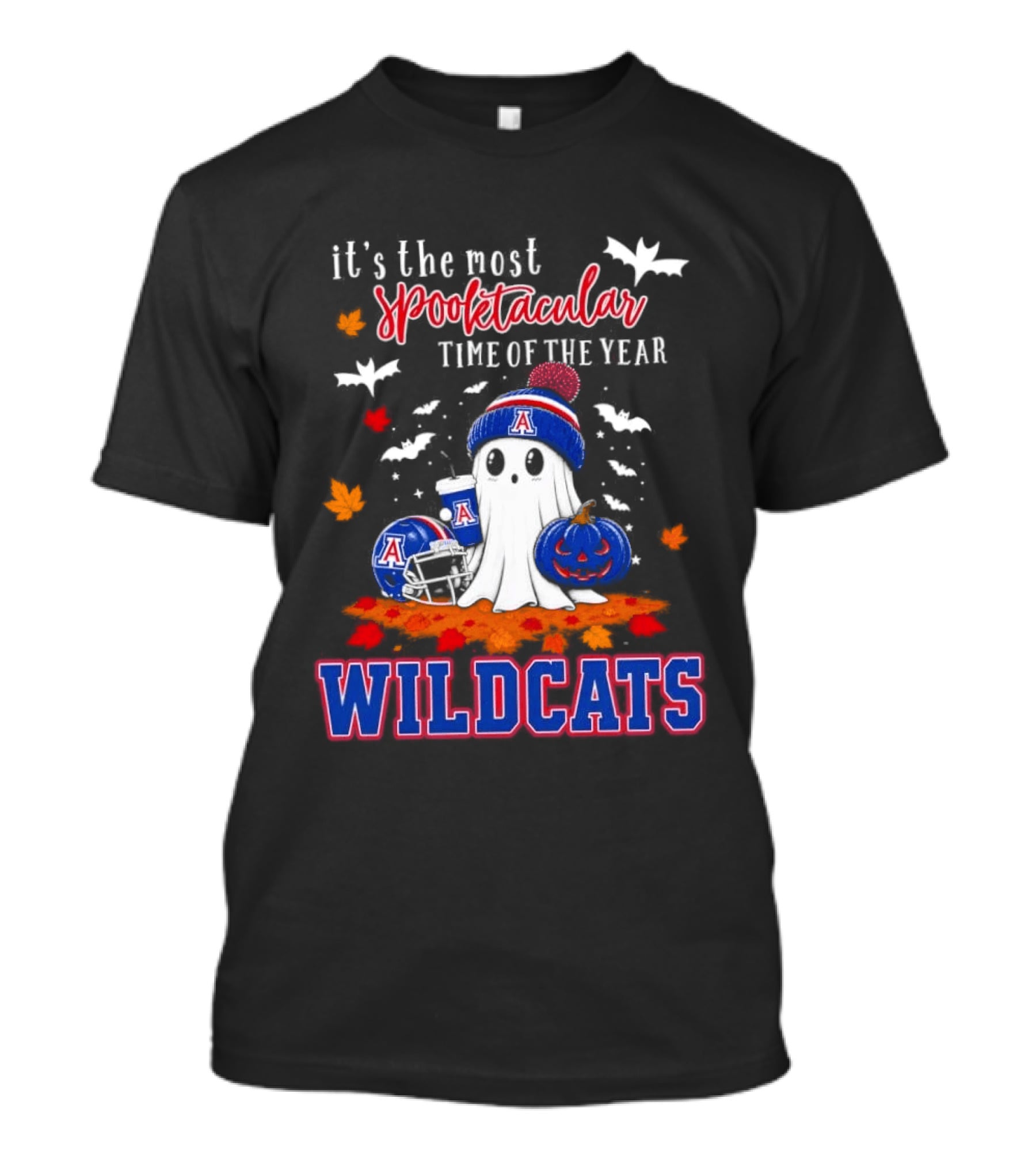It's The Most Spooktacular Time Of The Year Arizona Wildcats Halloween T-Shirt