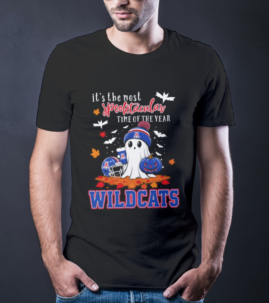It's The Most Spooktacular Time Of The Year Arizona Wildcats Halloween T-Shirt
