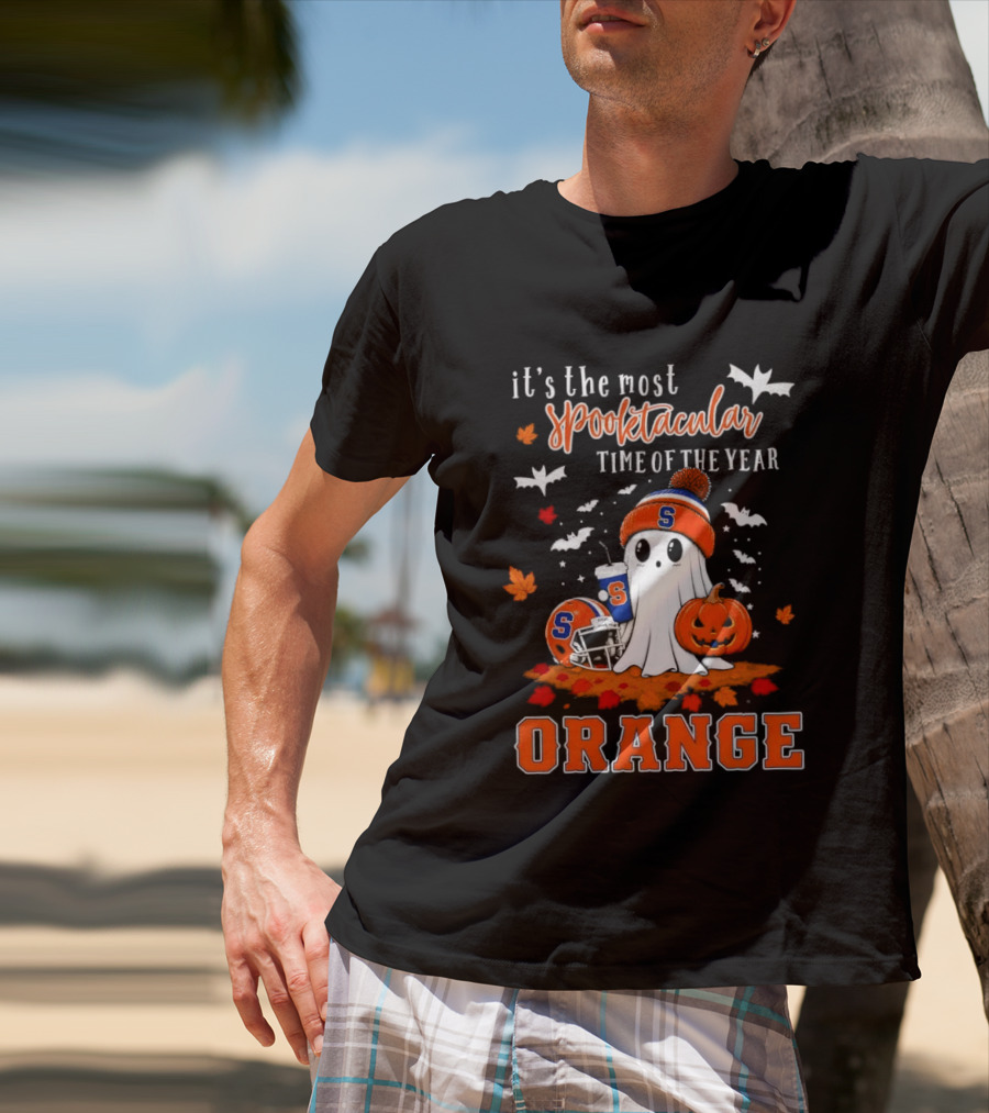 It's The Most Spooktacular Time Of The Year Syracuse Orange Halloween T-Shirt