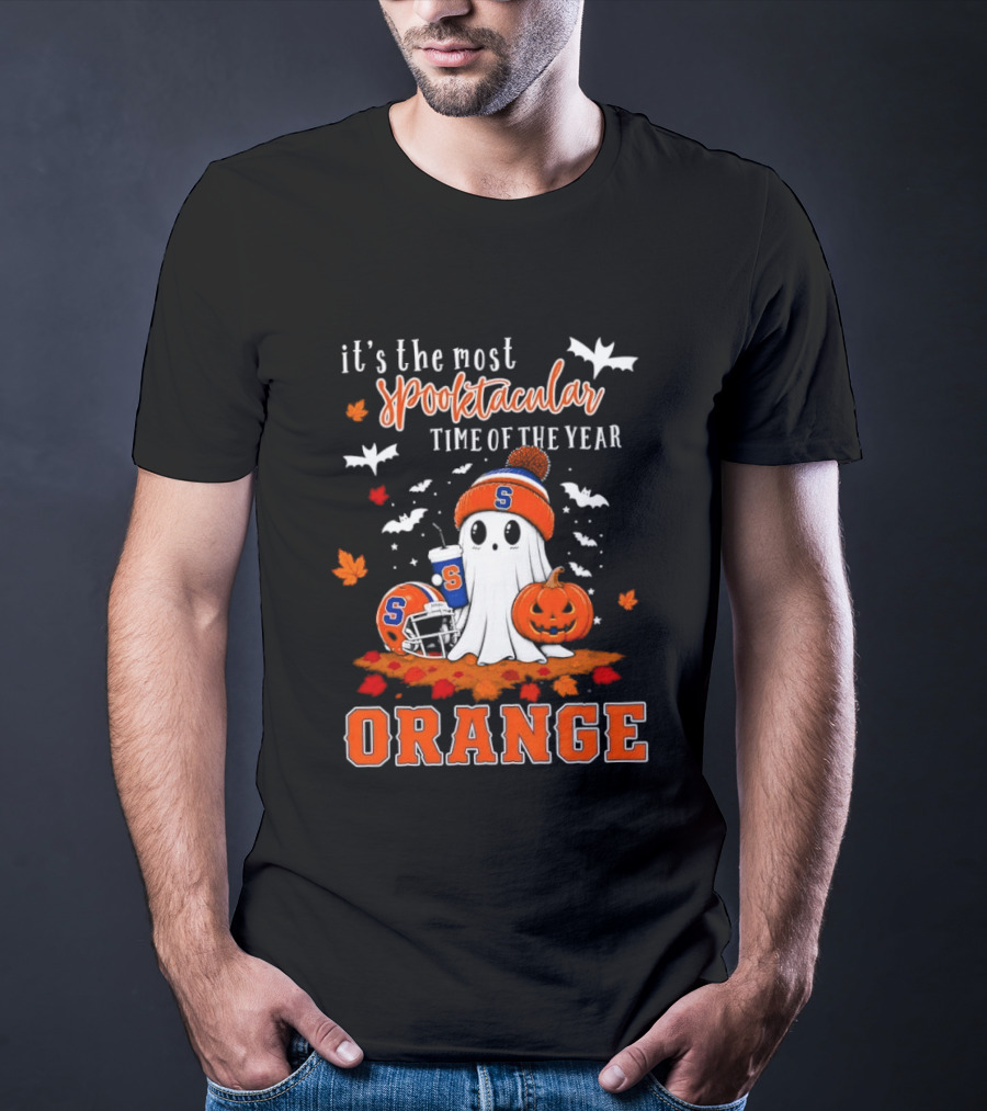 It's The Most Spooktacular Time Of The Year Syracuse Orange Halloween T-Shirt