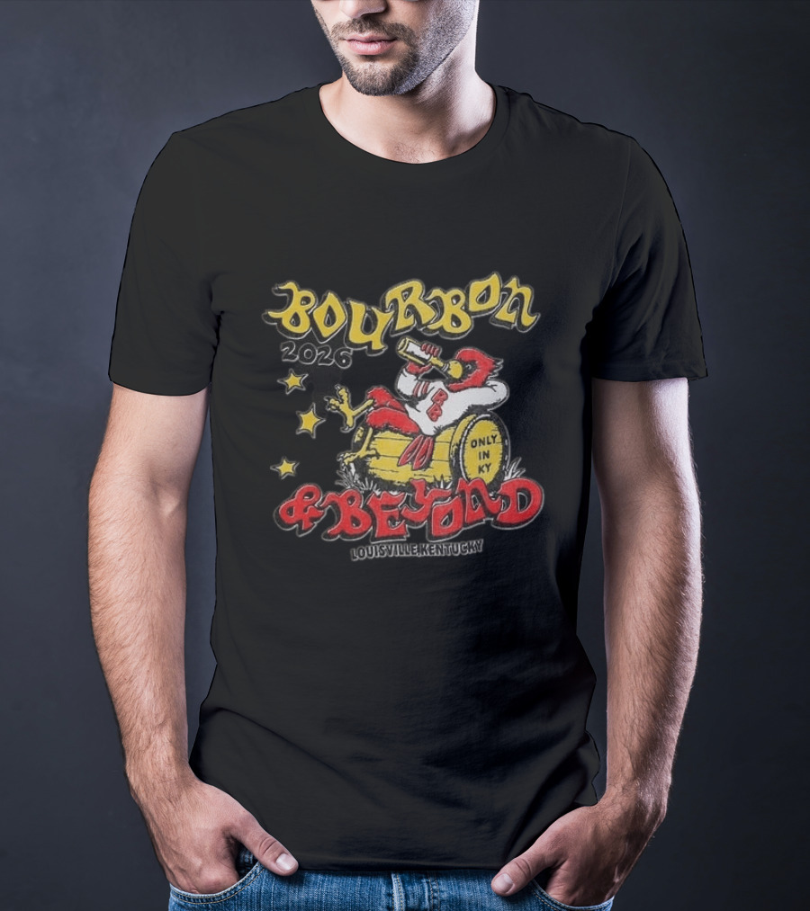 Bourbon And Beyond 2026 Louisville Kentucky Only In KY Stars Chuggin Louie T-Shirt
