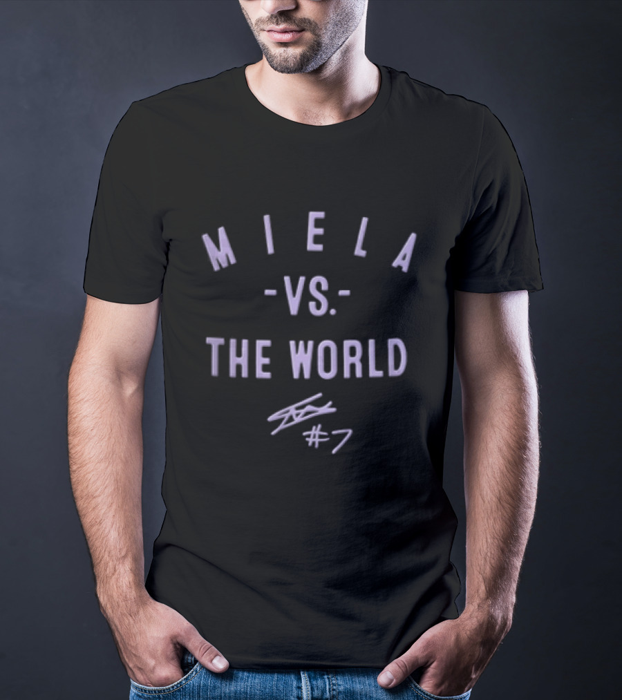 Miela Vs The World Signature Edition Number 7 T-Shirt