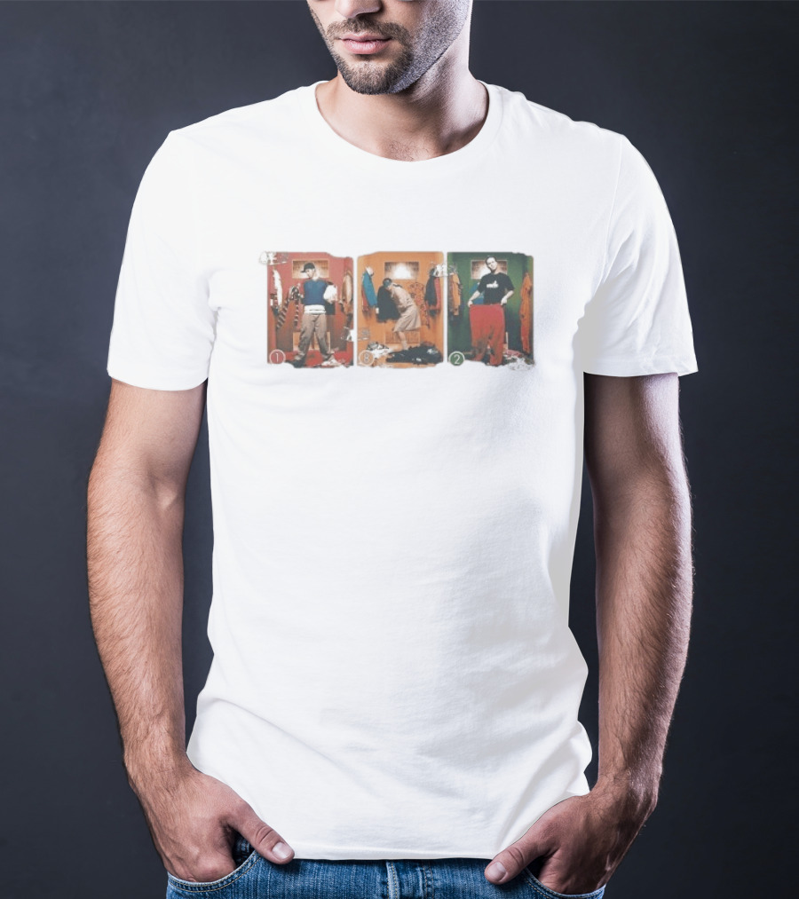 Blink 182 Take Off Your Pants And Jacket Changing Room Photo Sequence T-Shirt