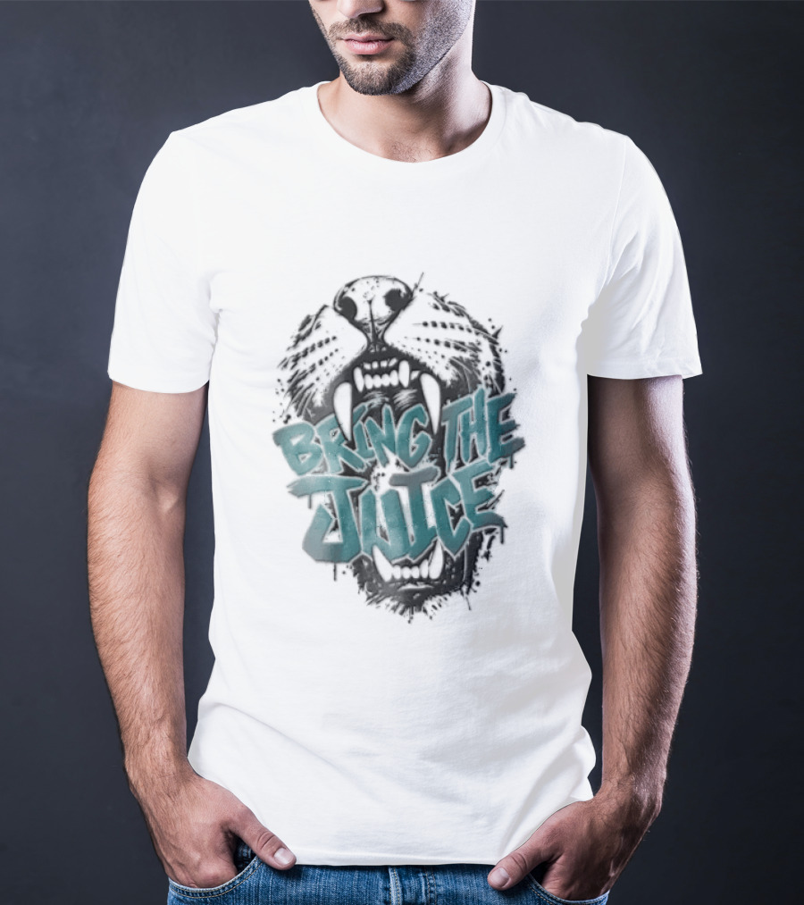 Bring The Juice Roaring Jaguar Head T-Shirt