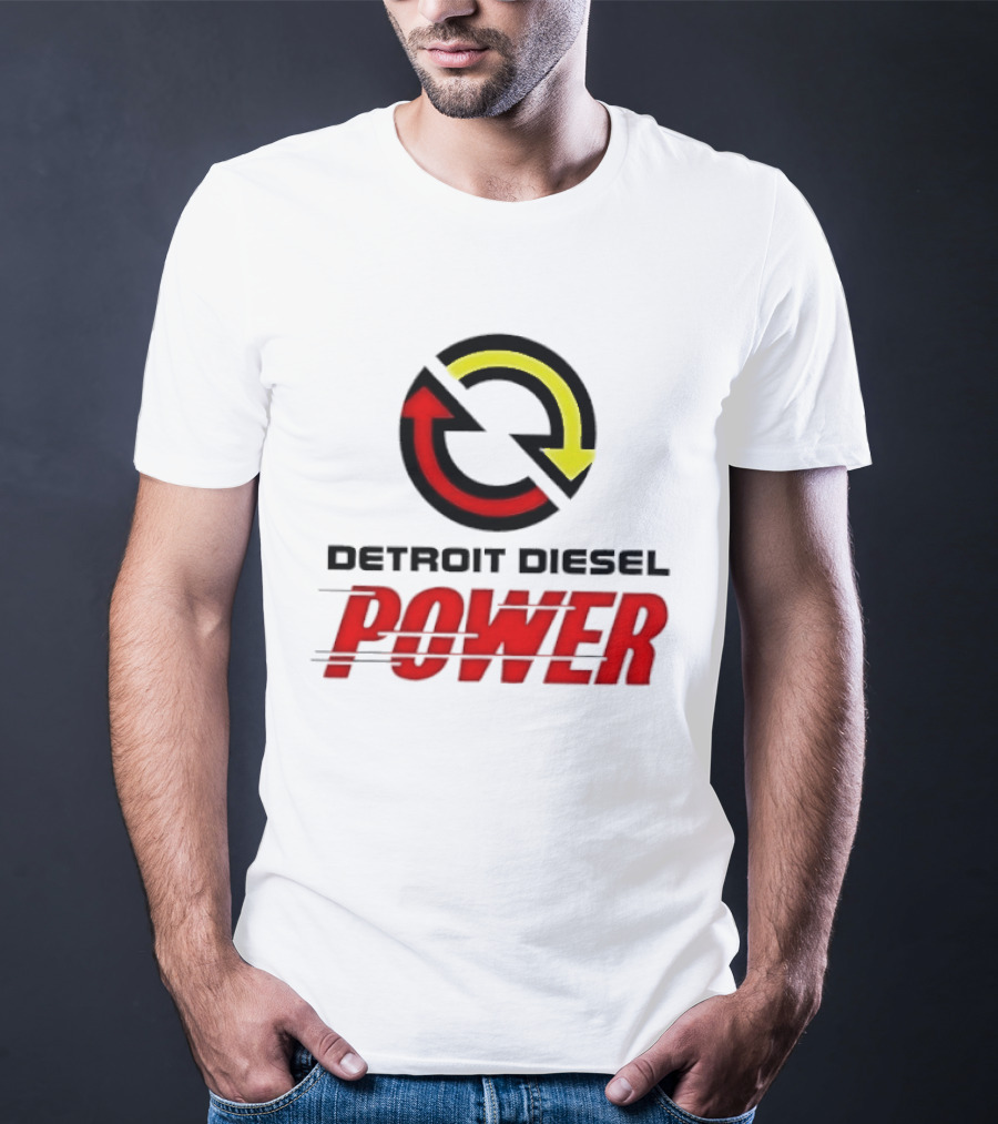 Detroit Diesel Heavy Duty Power Trucking Dynamic T-Shirt