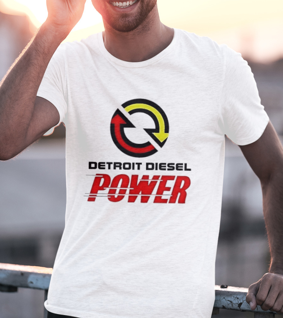 Detroit Diesel Heavy Duty Power Trucking Dynamic T-Shirt