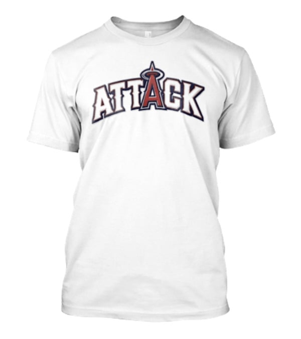 Los Angeles Angels Attack Baseball Team T-Shirt