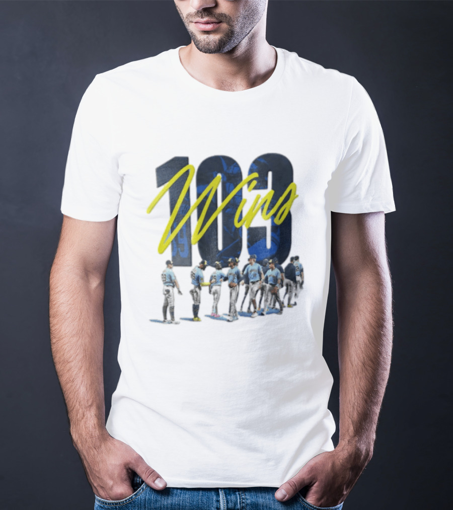 Milwaukee Brewers 103 Wins Players Celebration T-Shirt