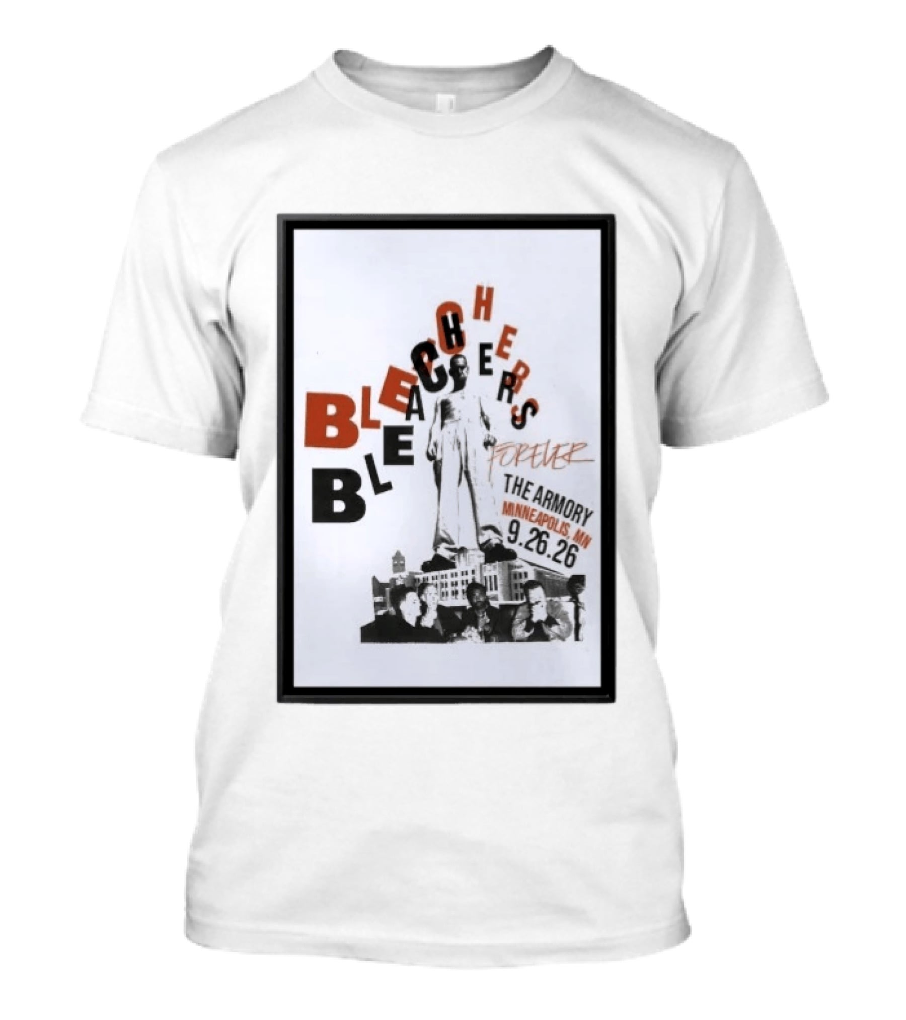 Original Bleachers Forever The Armory Minneapolis MN 9.26.26 T-Shirt