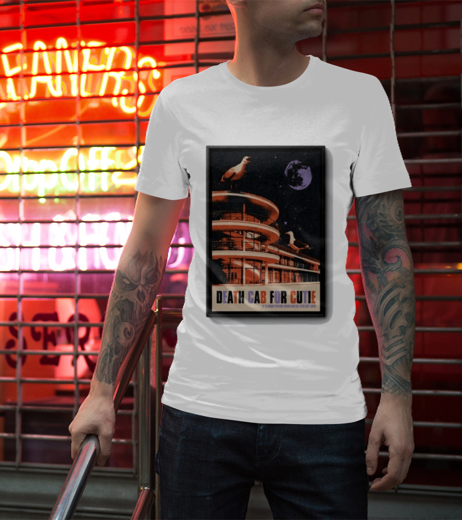 Death Cab For Cutie De La Warr Pavilion Bexhill UK September 2026 T-Shirt