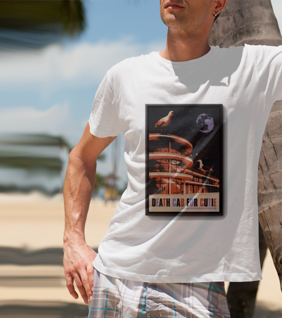 Death Cab For Cutie De La Warr Pavilion Bexhill UK September 2026 T-Shirt