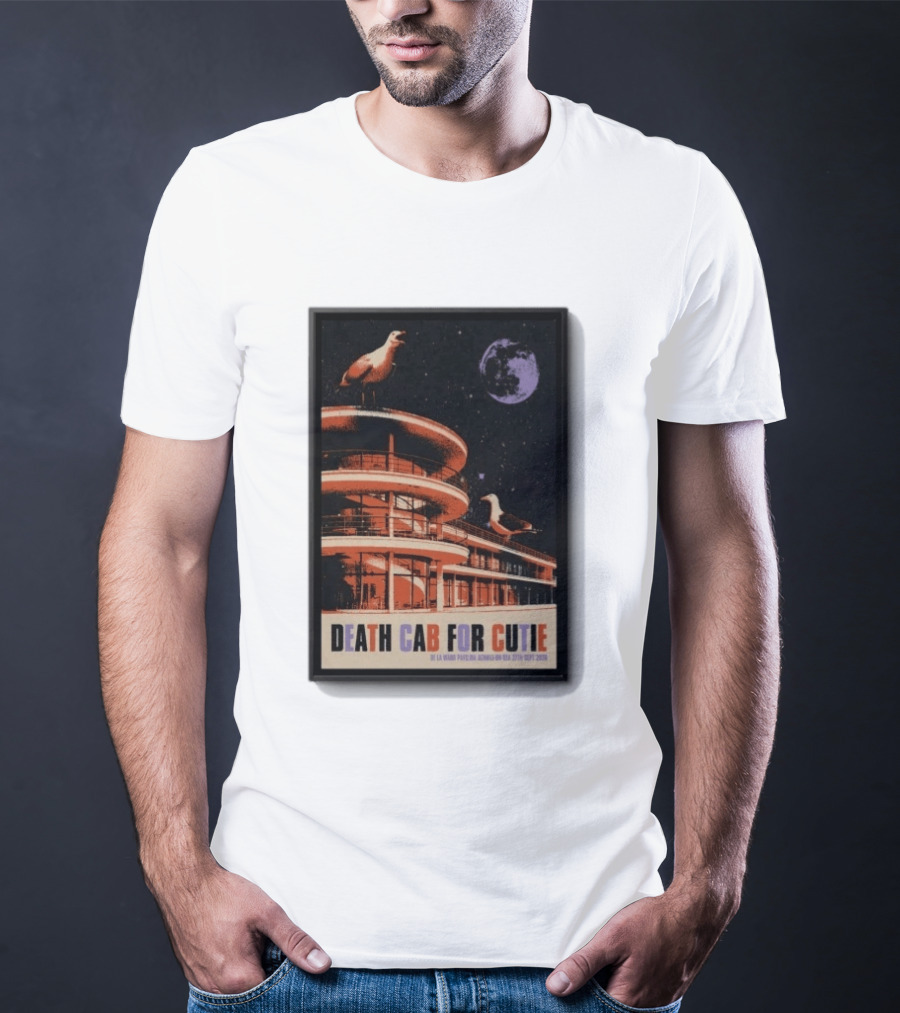 Death Cab For Cutie De La Warr Pavilion Bexhill UK September 2026 T-Shirt