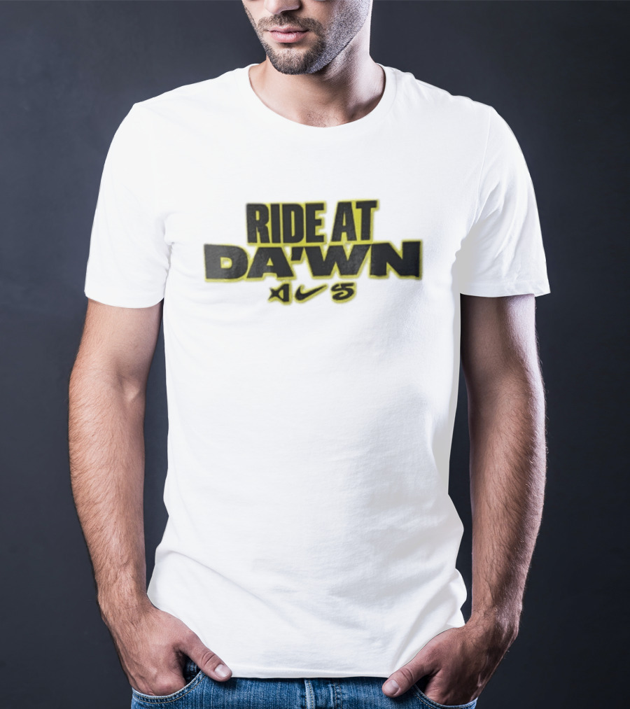 Ride At Dawn Nike Air 5 Sneaker Collaboration T-Shirt