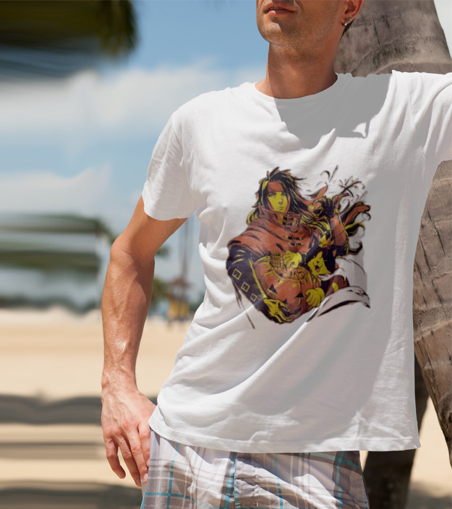 Vincent Valentine Cait Sith Halloween Pumpkin Final Fantasy T-Shirt