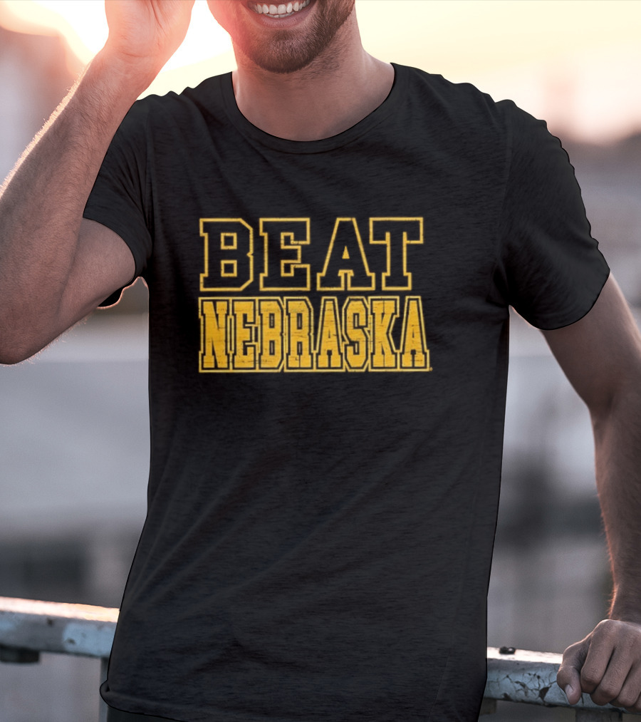 Iowa Hawkeyes Beat Nebraska NCAA 2026 Rivalry Game T-Shirt