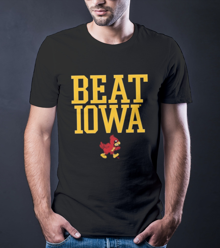 Beat Iowa Iowa State Cyclones Walking Cy NCAA 2026 T-Shirt