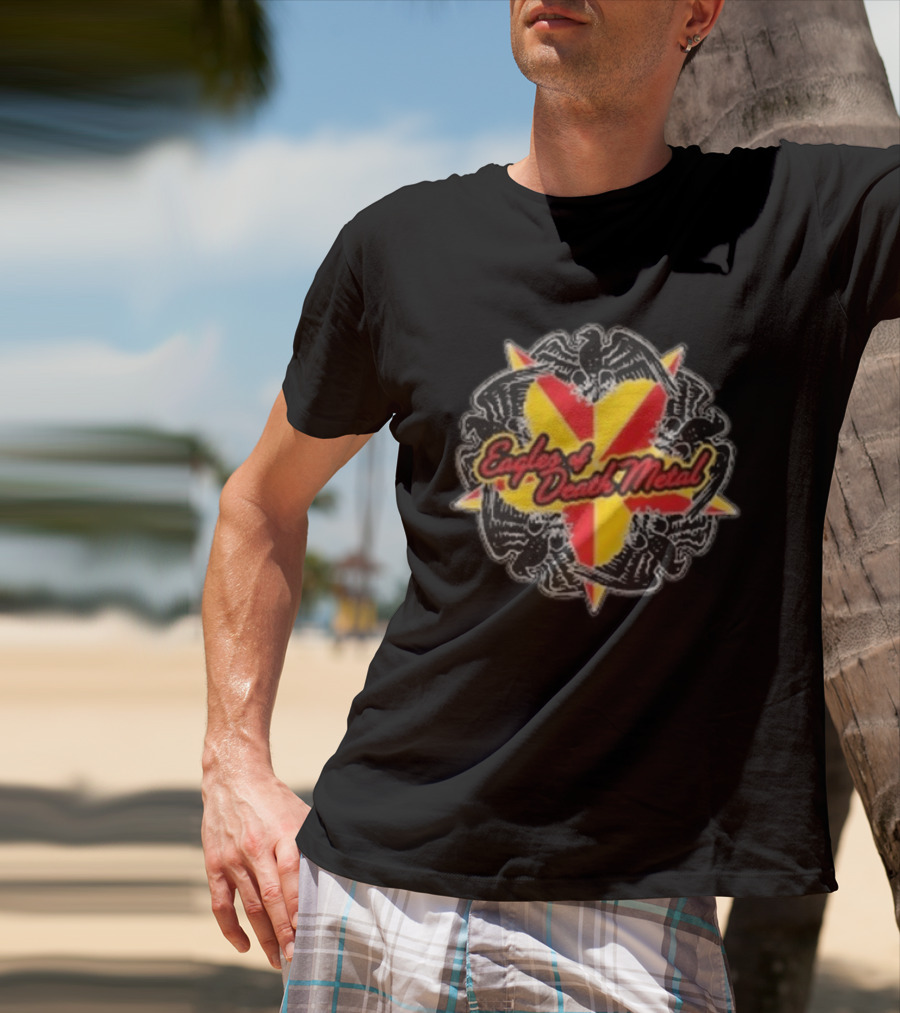 Eagles Of Death Metal 20 Years Death By Sexy Tour Starburst T-Shirt