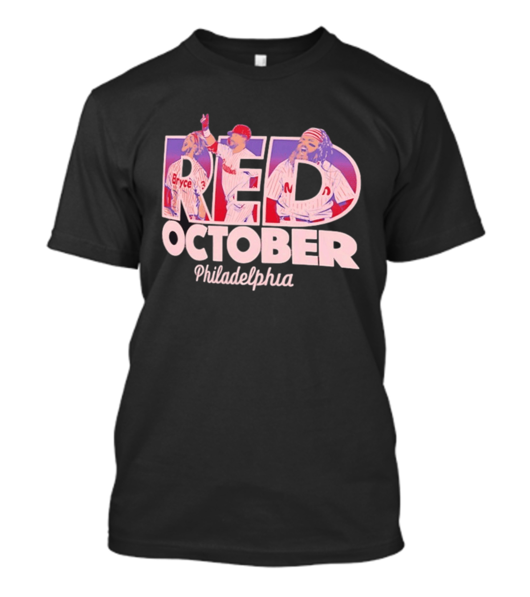 Red October Philadelphia Phillies Bryce 2026 Postseason T-Shirt