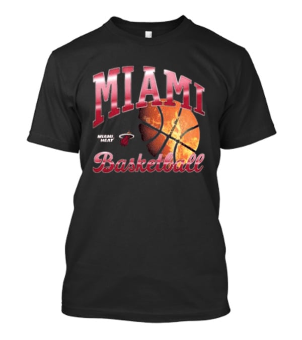 Miami Heat Basketball Court Culture X Hype & Vice Tank T-Shirt
