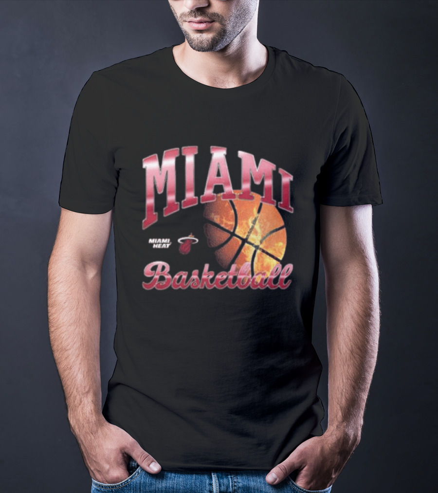 Miami Heat Basketball Court Culture X Hype & Vice Tank T-Shirt