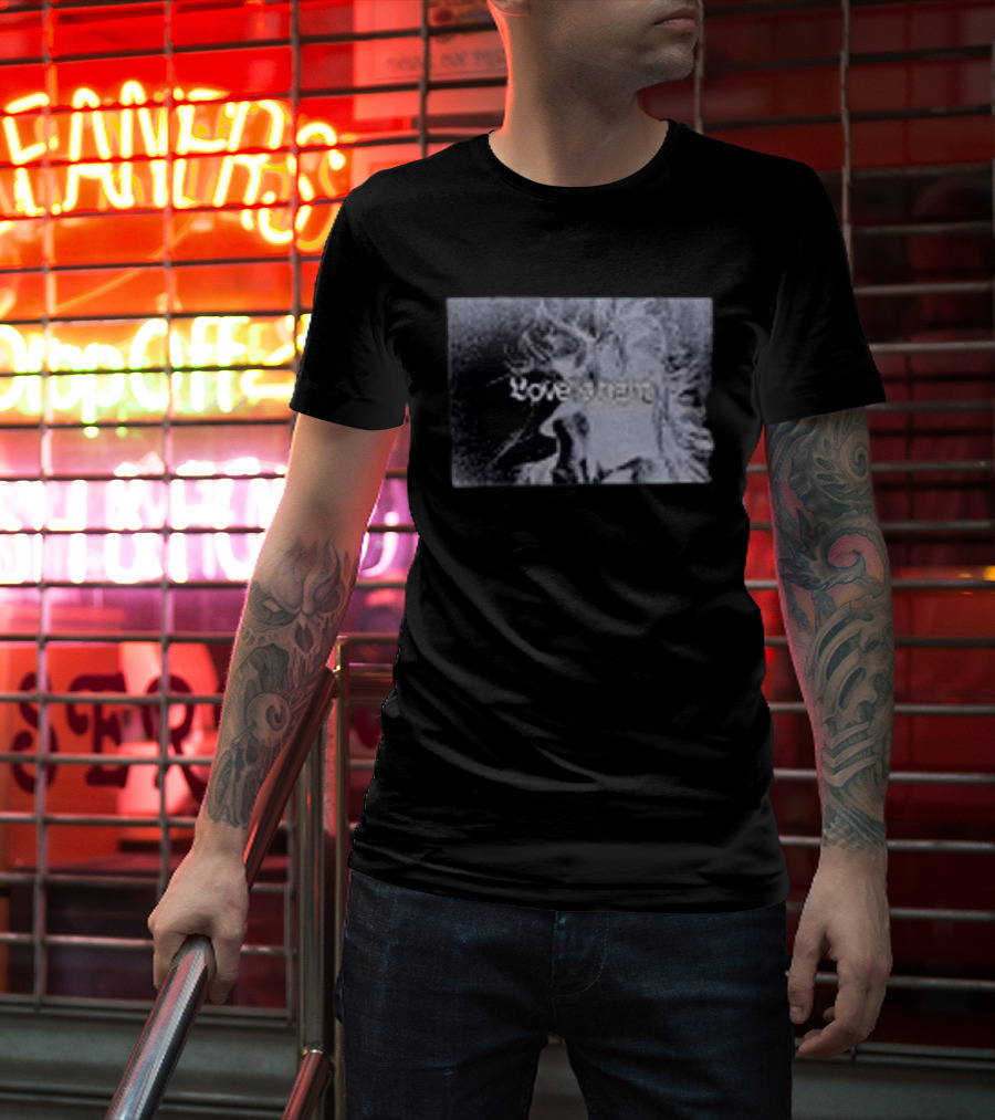 Shapel Lacey Love Is Hard Faded T-Shirt
