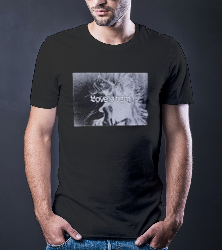Shapel Lacey Love Is Hard Faded T-Shirt