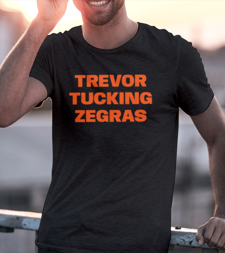 Trevor Tucking Zegras Hockey T-Shirt