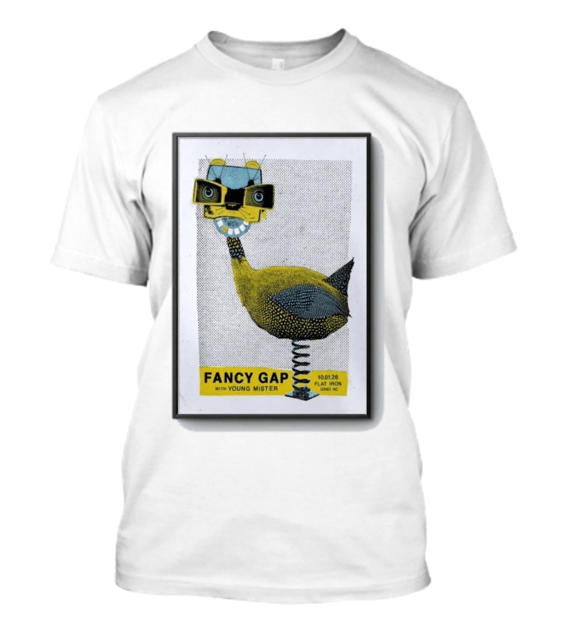 FANCY GAP With Young Mister Flat Iron Greensboro NC October 1 2026 T-Shirt