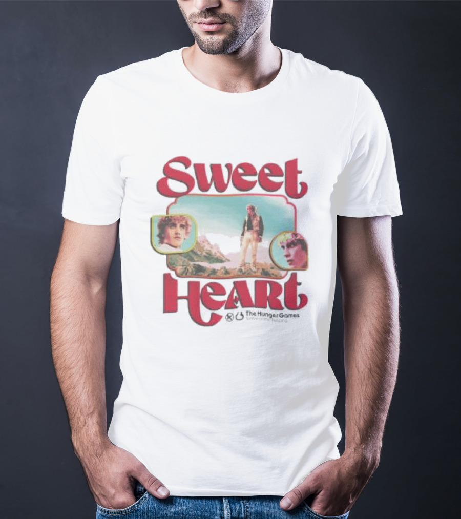Lions Gate Store The Hunger Games Sunrise On The Reaping Sweetheart Vintage Style Scene T-Shirt