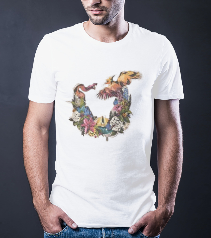 Lionsgate The Hunger Games Sunrise On The Reaping Floral Flint Striker T-Shirt