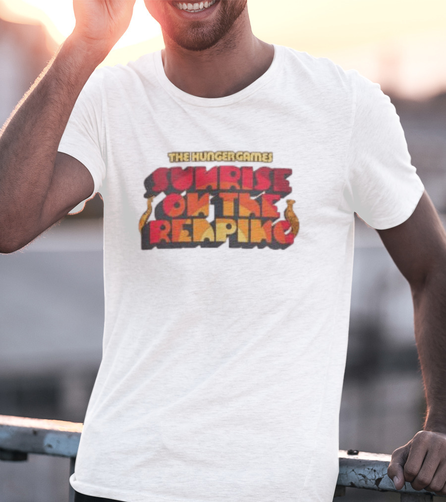 The Hunger Games Sunrise On The Reaping Lionsgate Shop White T-Shirt