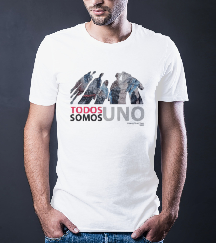 Todos Somos Uno Unity Peaceful Figures T-Shirt