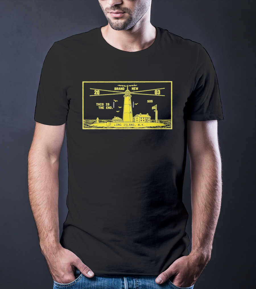 Brand New Lighthouse Long Island 2026 North American Tour This Is The End T-Shirt