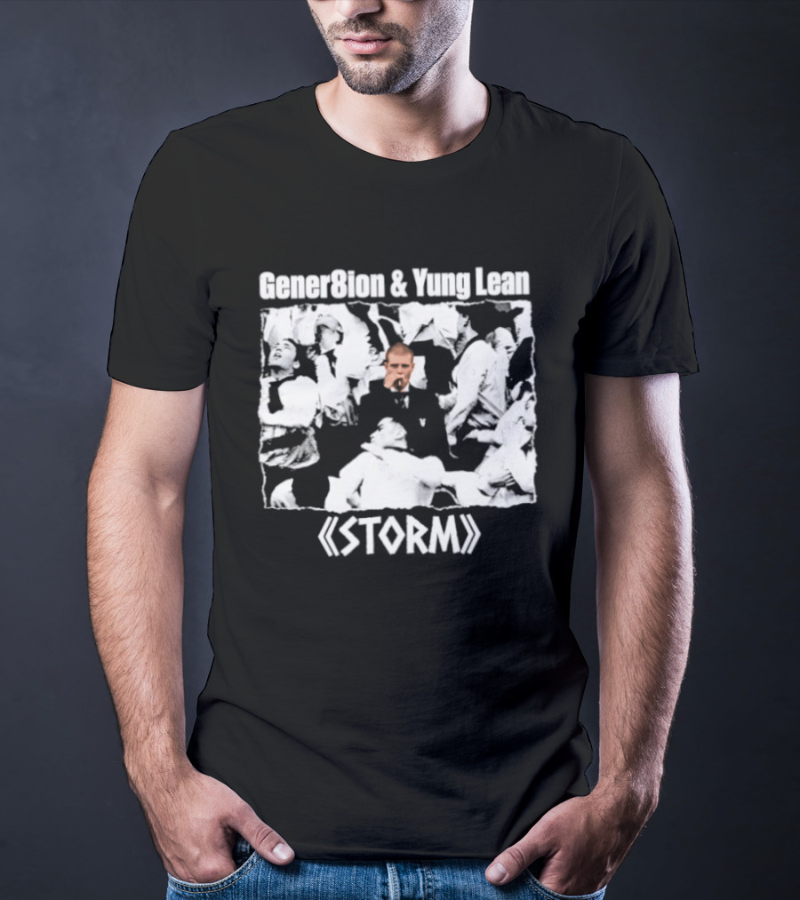 Gener8ion Yung Lean Storm Love Tears Collaboration T-Shirt
