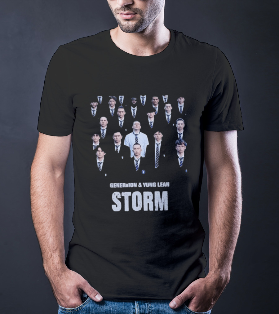 Gener8ion & Yung Lean Storm Collaboration Trendy Iconic Image T-Shirt