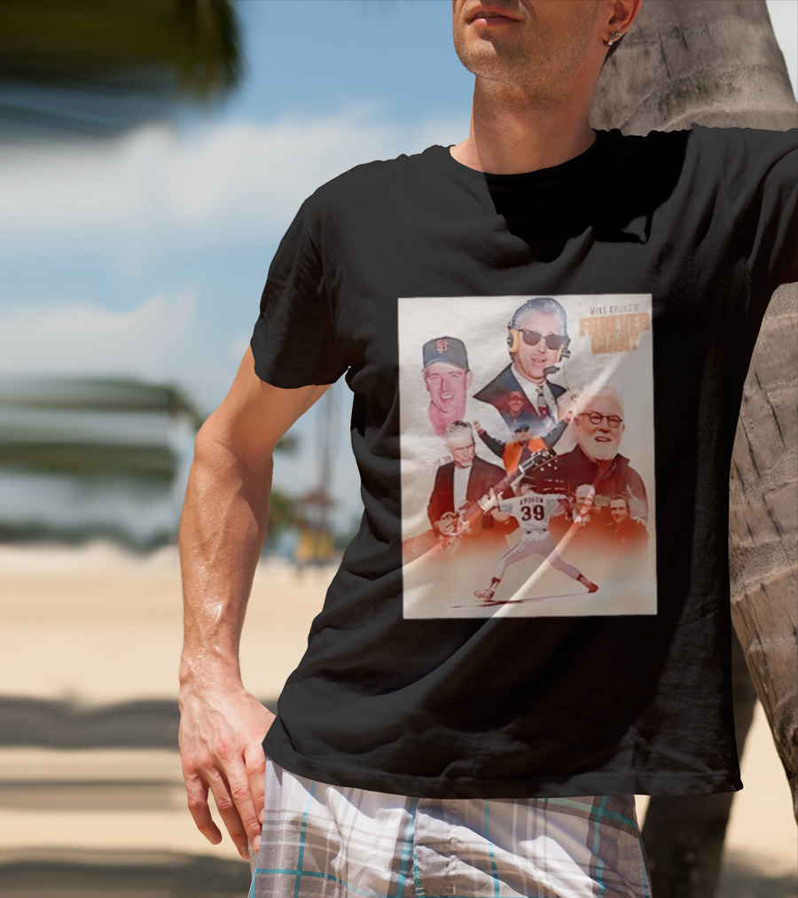 Mike Krukow San Francisco Giants Forever Giant 2026 Celebrating Iconic Moments T-Shirt